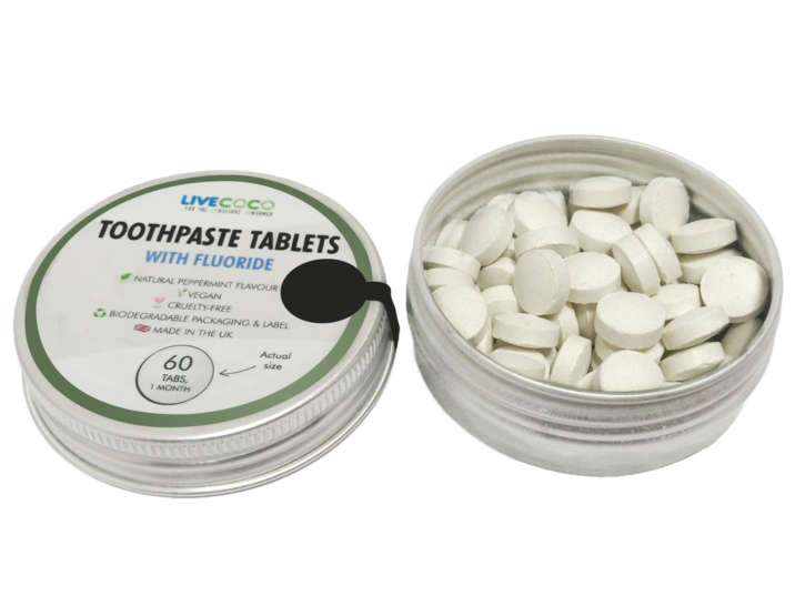 Toothpaste in tablets