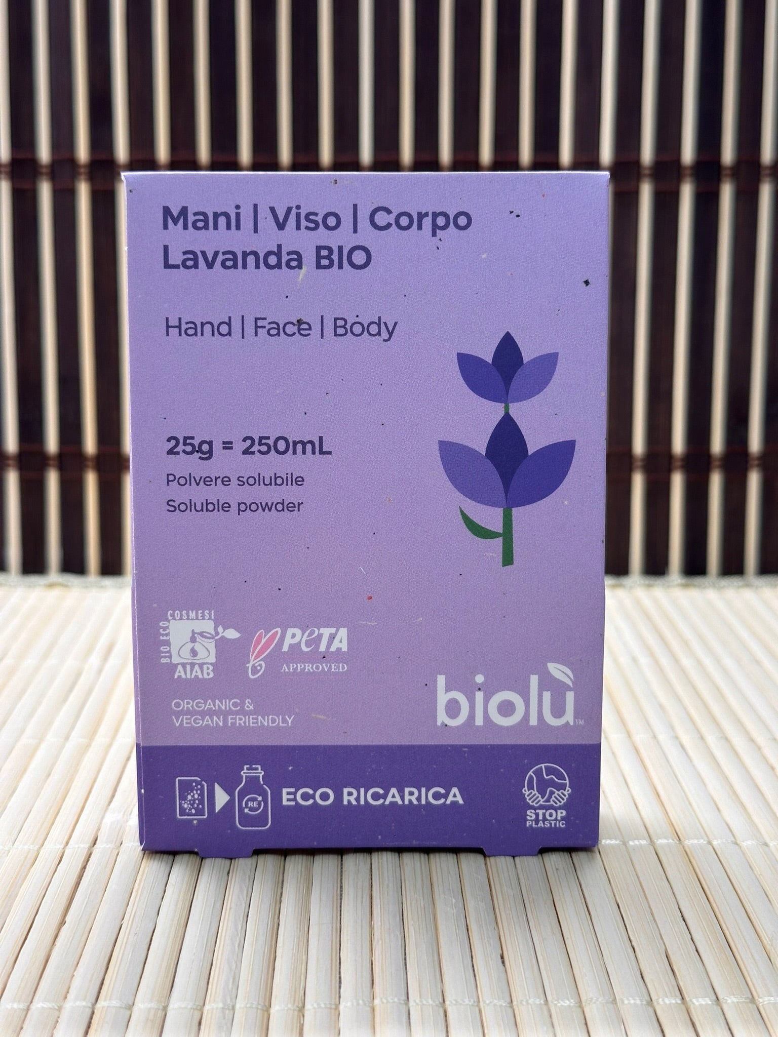 Hands Face Body Organic Lavender