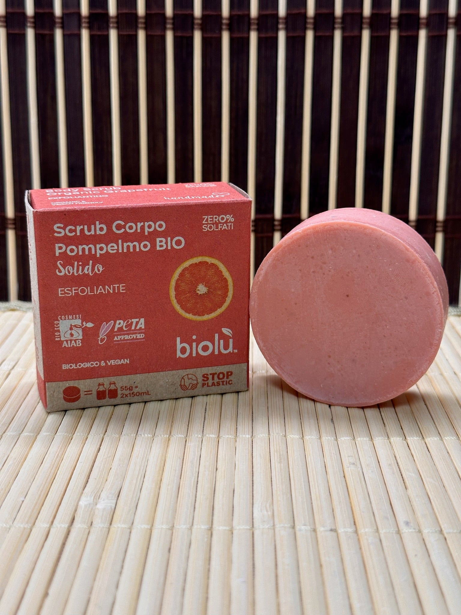 Organic Grapefruit Body Scrub