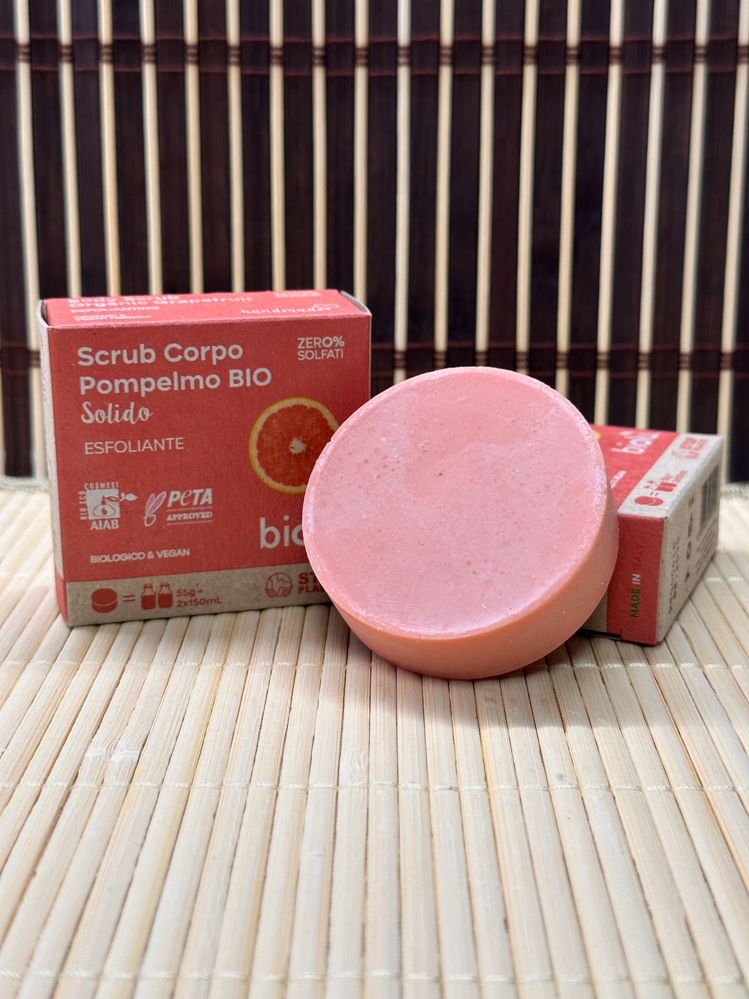 Organic Grapefruit Body Scrub