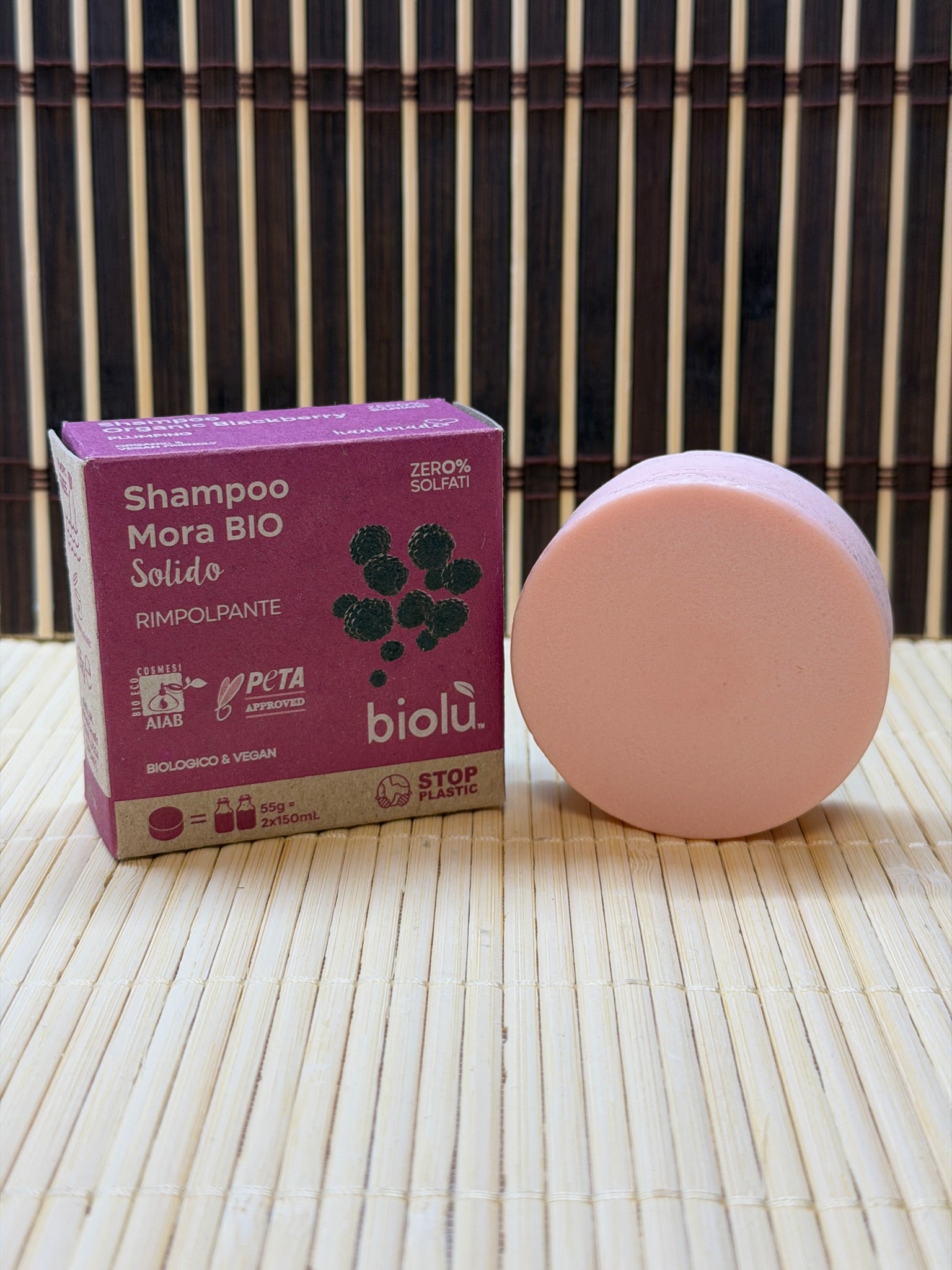 Organic Blackberry Shampoo